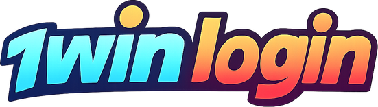 1win login official logo